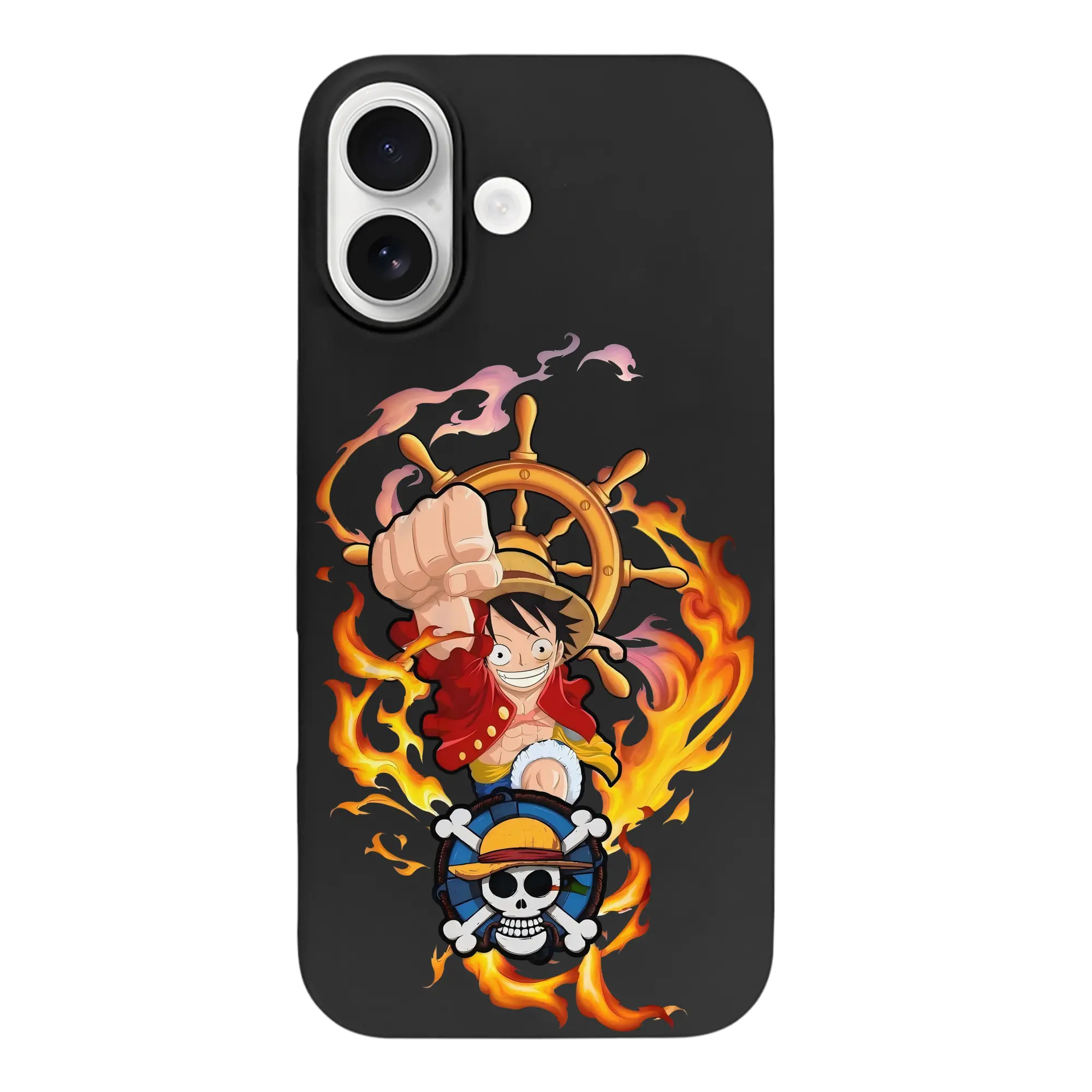 ワンピース グッズ モンキー・D・ルフィ - iPhone 17 シリーズ シリコンケース 薄型 耐衝撃 指紋防止 ソフトタッチカバー 精密フィット 傷防止 保護ケース iPhone 17/17 Air/17 Pro/17 Pro Max 対応